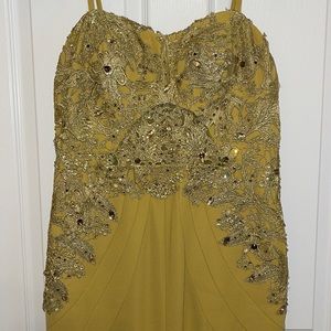Gorgeous Mustard Yellow Gown